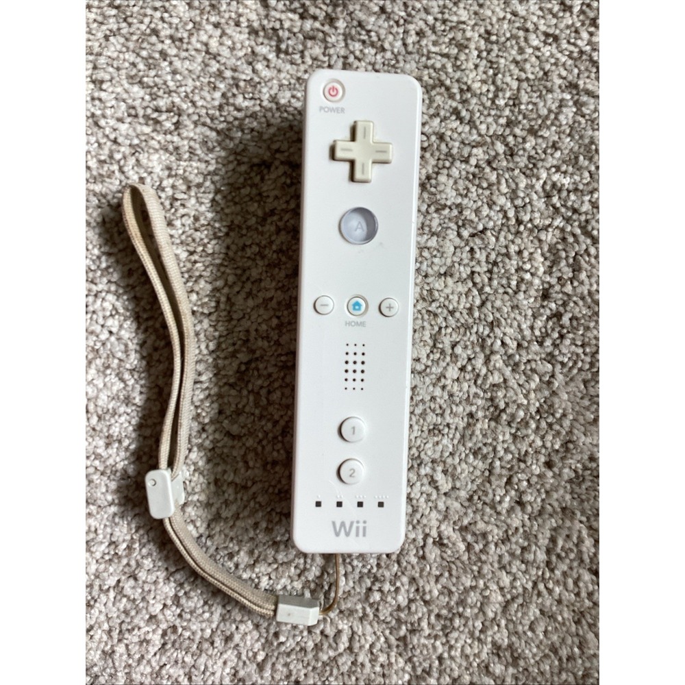 Official OEM Nintendo Wii Remote White Controller RVL-003